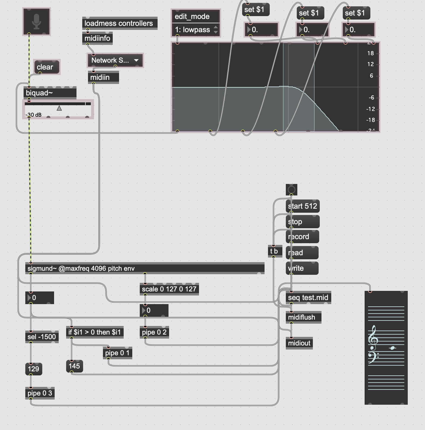 Help Improving Audio-to-MIDI Conversion and MIDI Recording in Max